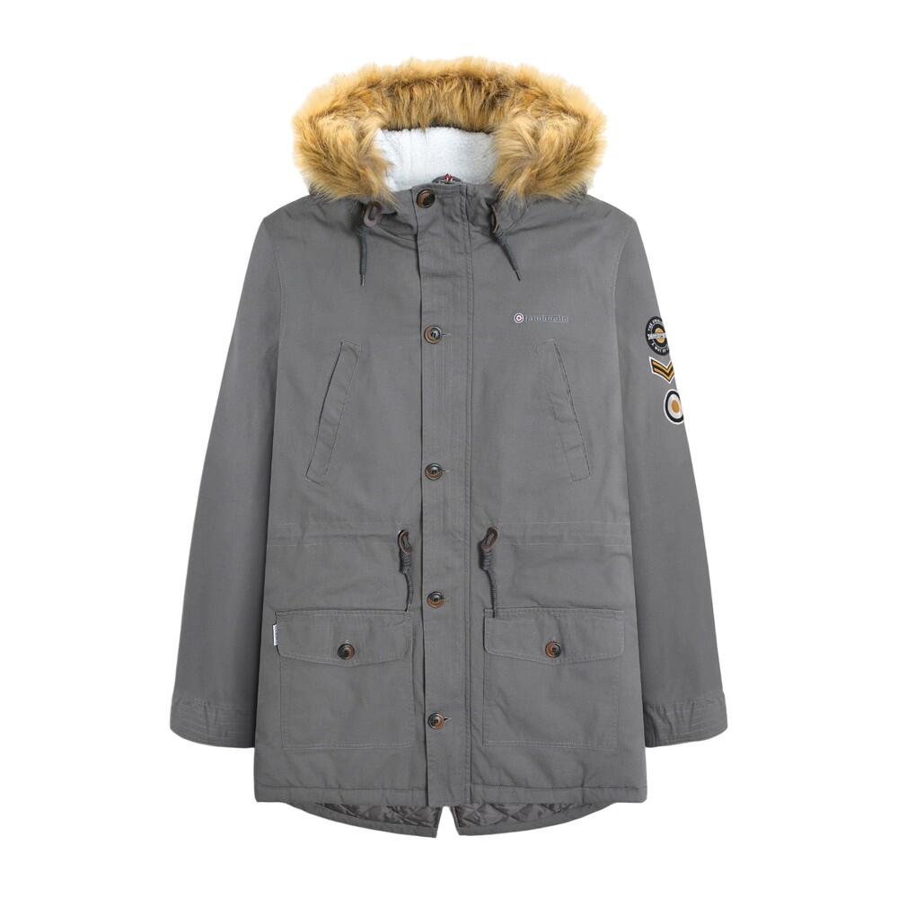 Lambretta Mens Sherpa Lined Parka