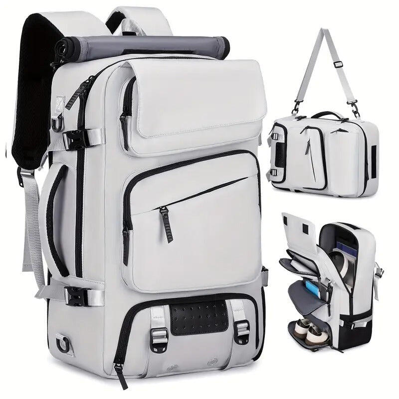 Travel Backpack with Laptop & Shoe Compartment