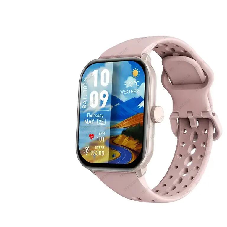 NNEOBA HD smart sports watch in pink