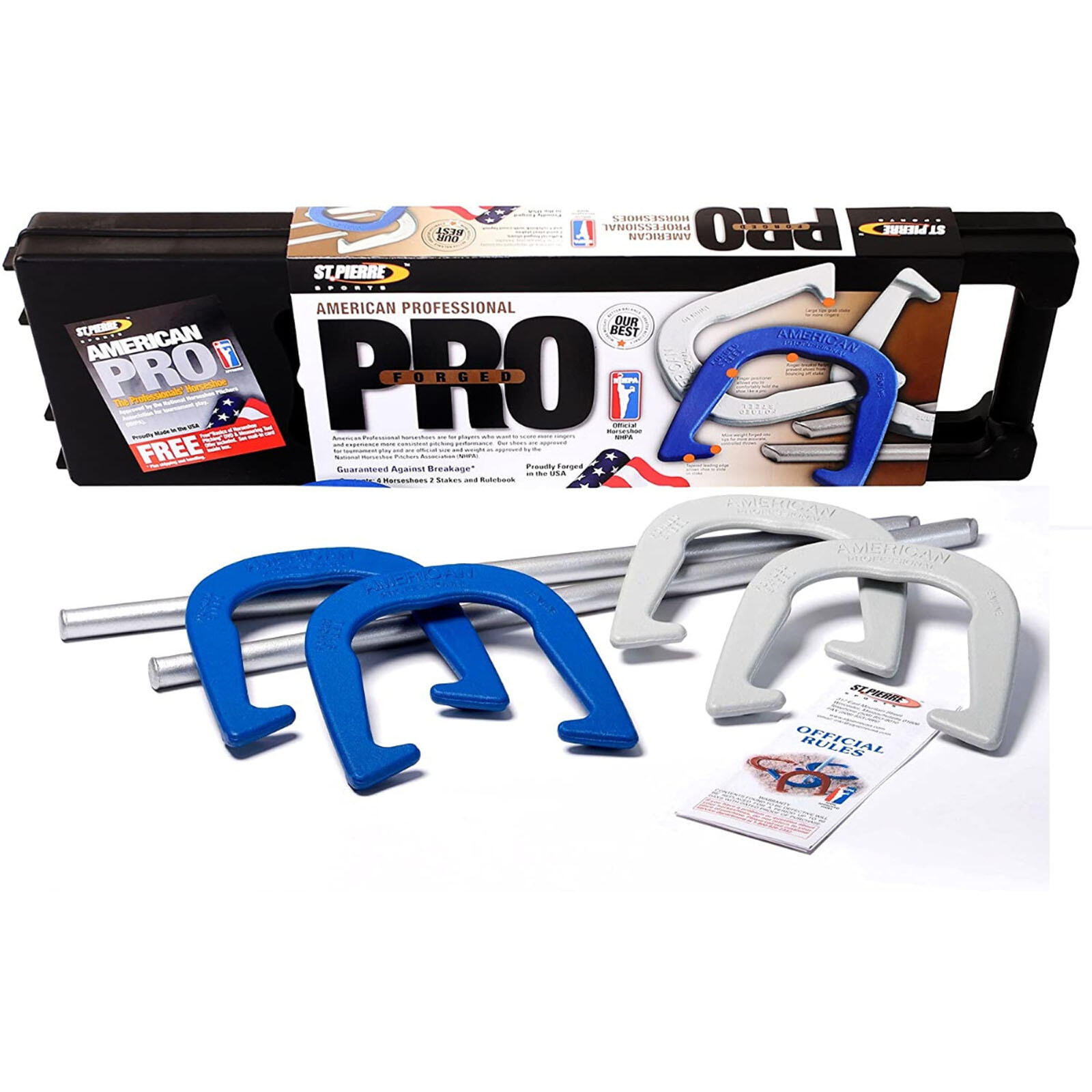 St Pierre Professional Steel Horseshoe Set