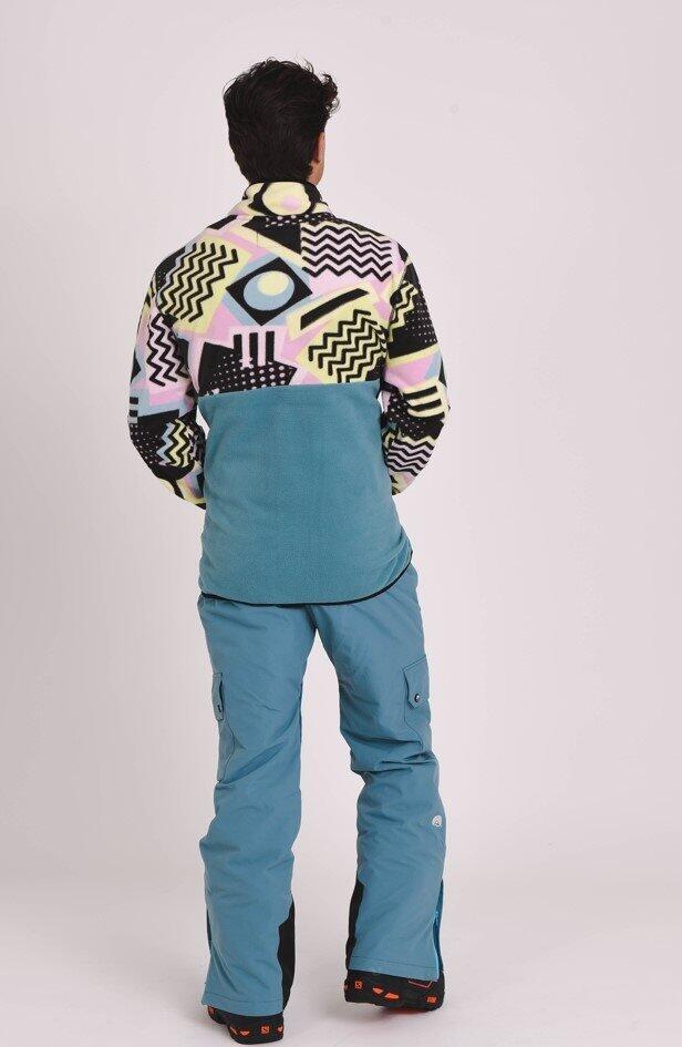 Salvo pelo gongo Fleece Teal 2/5