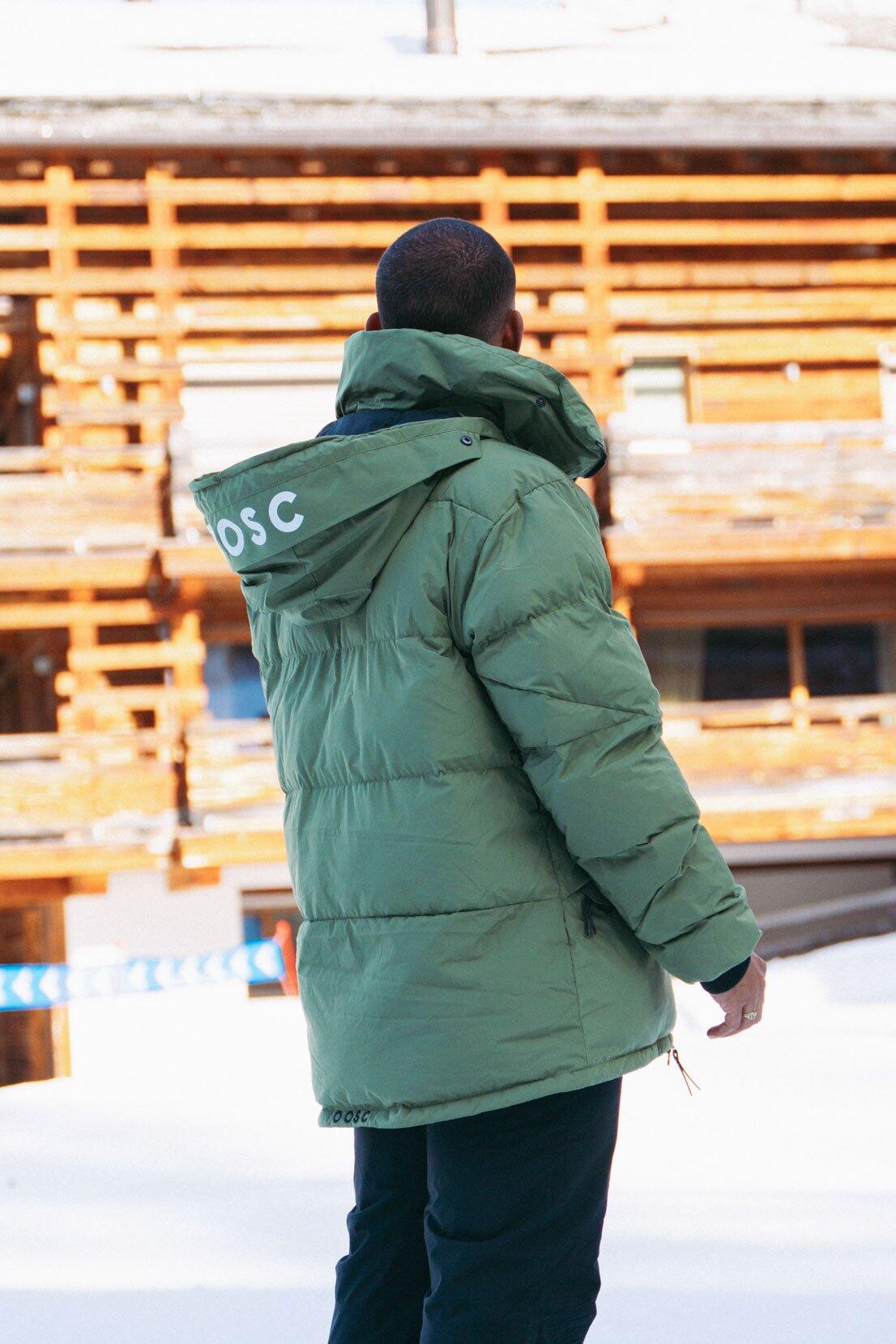 Men's Puffer Jacket Khaki 3/7