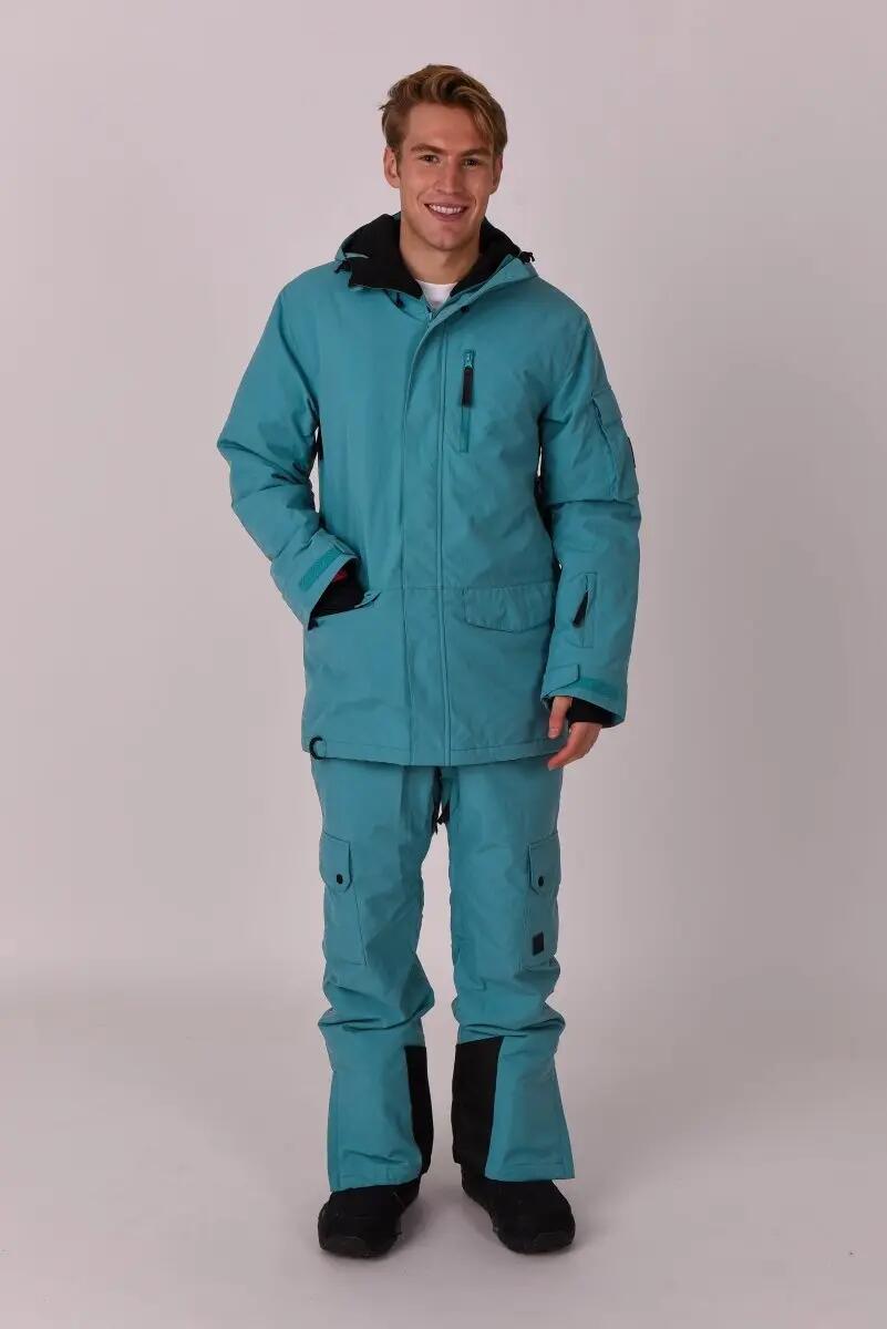 Pantalon à bretelles Yeh Man - Sarcelle 8/9