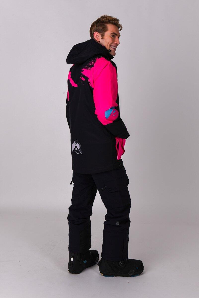 Afterparty Jacket Black & Pink Men's 5/7
