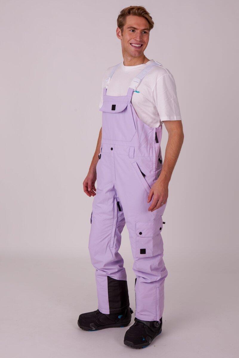 Pantalon à bretelles Yeh Man Lavande 5/7