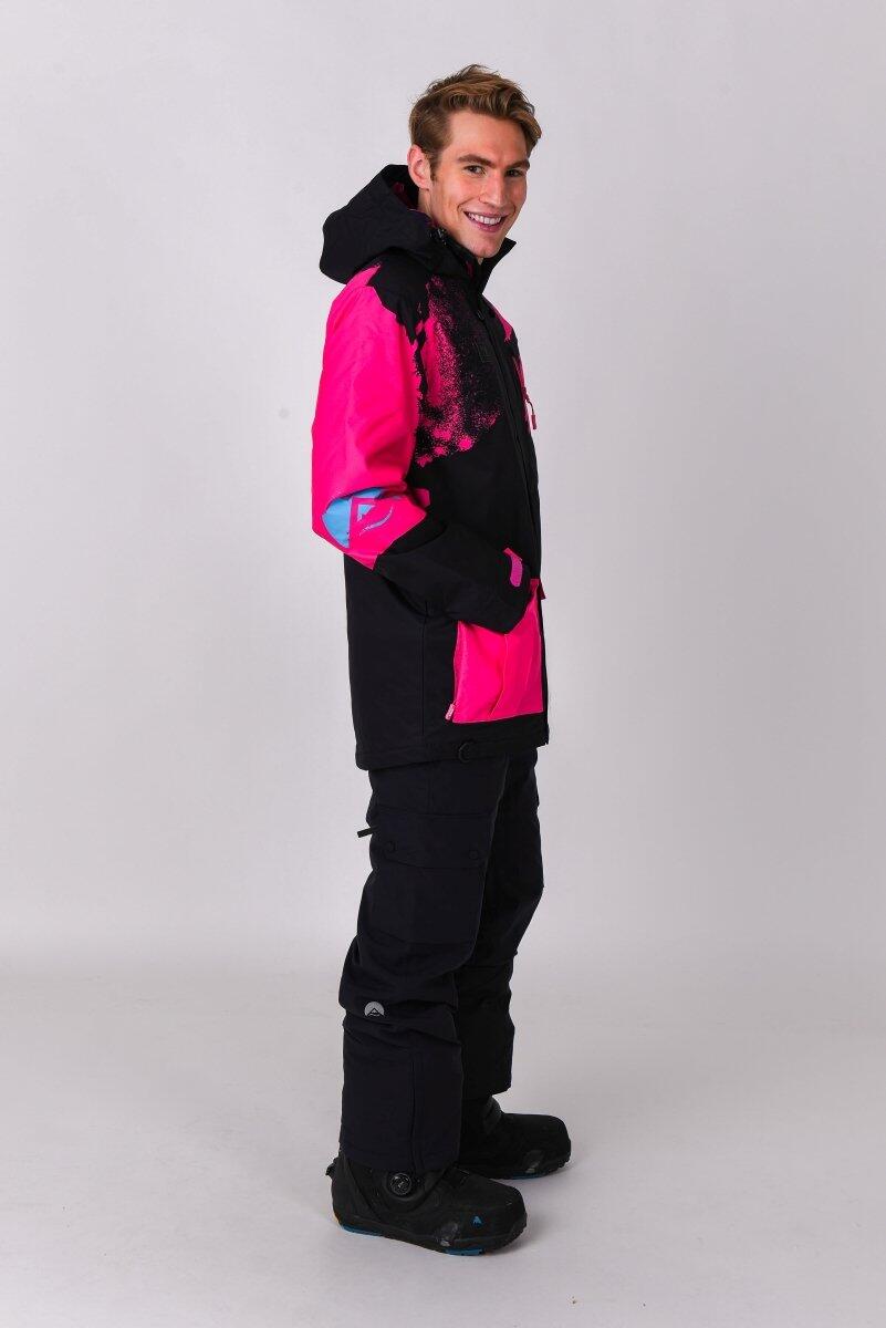 Afterparty Jacket Black & Pink Men's 6/7