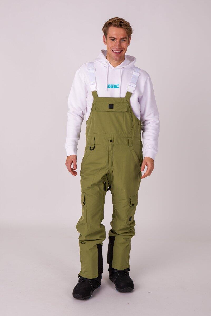 OOSC Yeh Man Bib Pant - Khaki