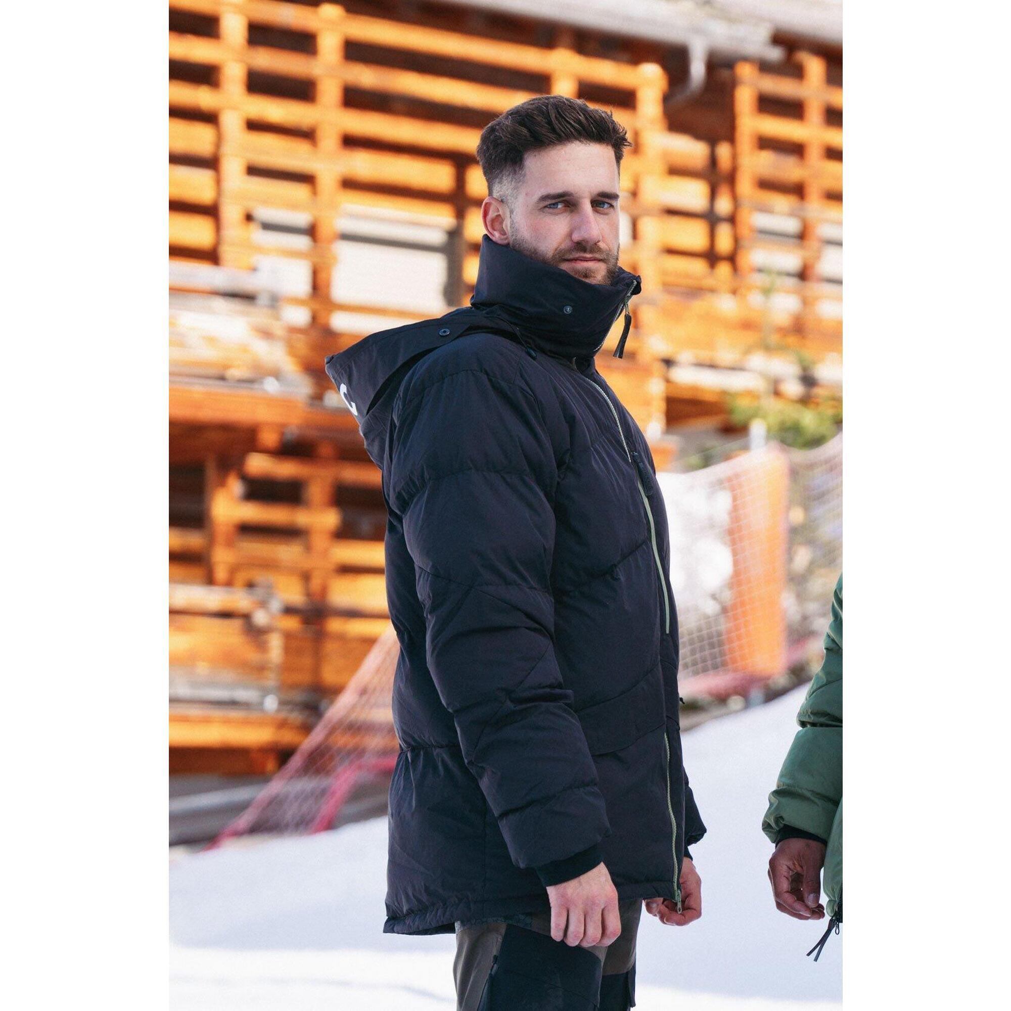 Oosc - Doudoune Homme Noir - Veste - Noir|vert - Taille Unique - Decathlon