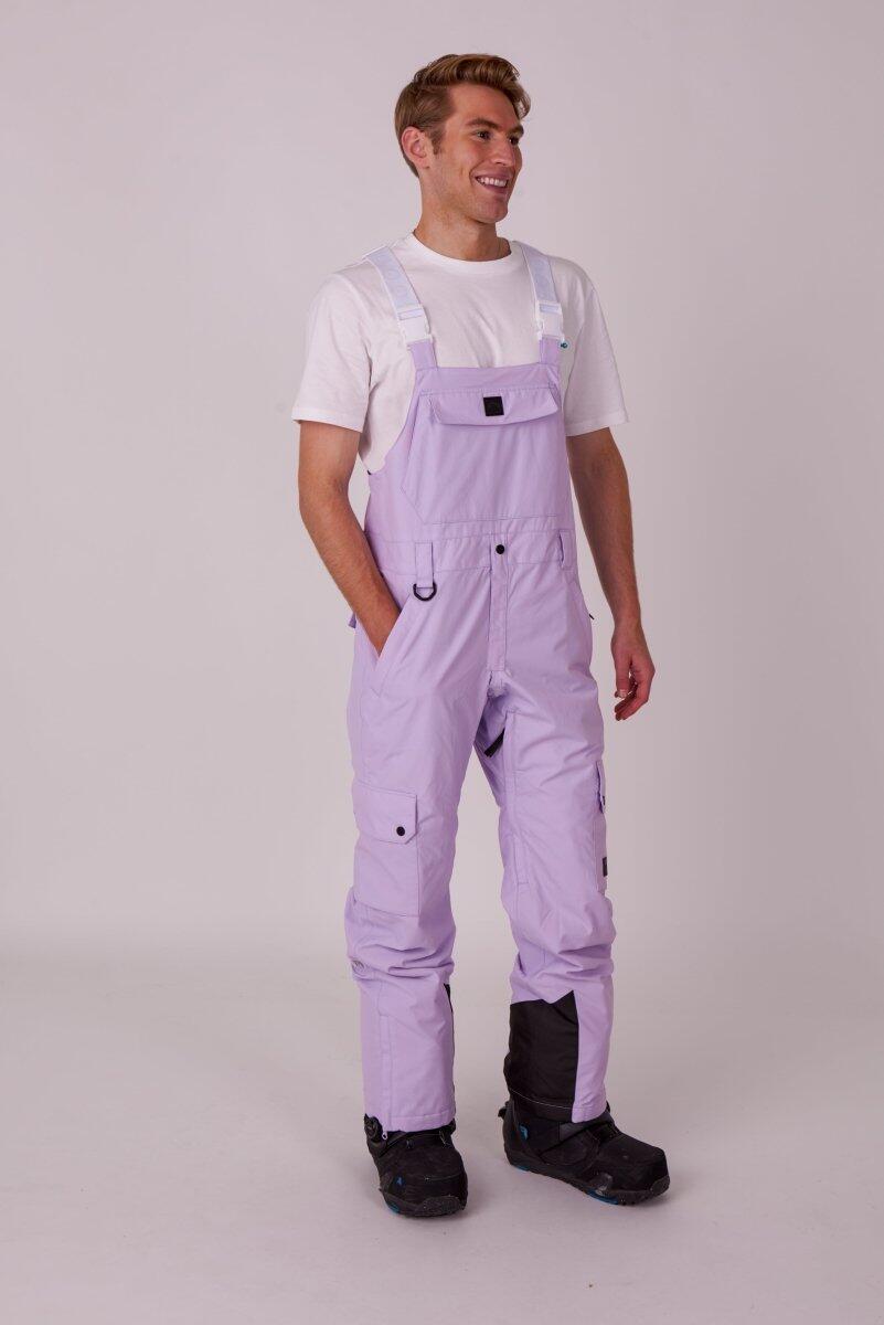 Pantalon à bretelles Yeh Man Lavande 6/7