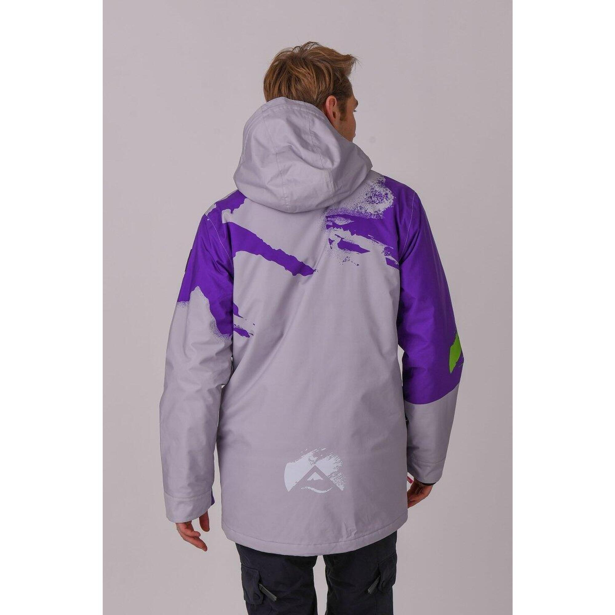 Afterparty Jacket Grey & Purple Murśikani