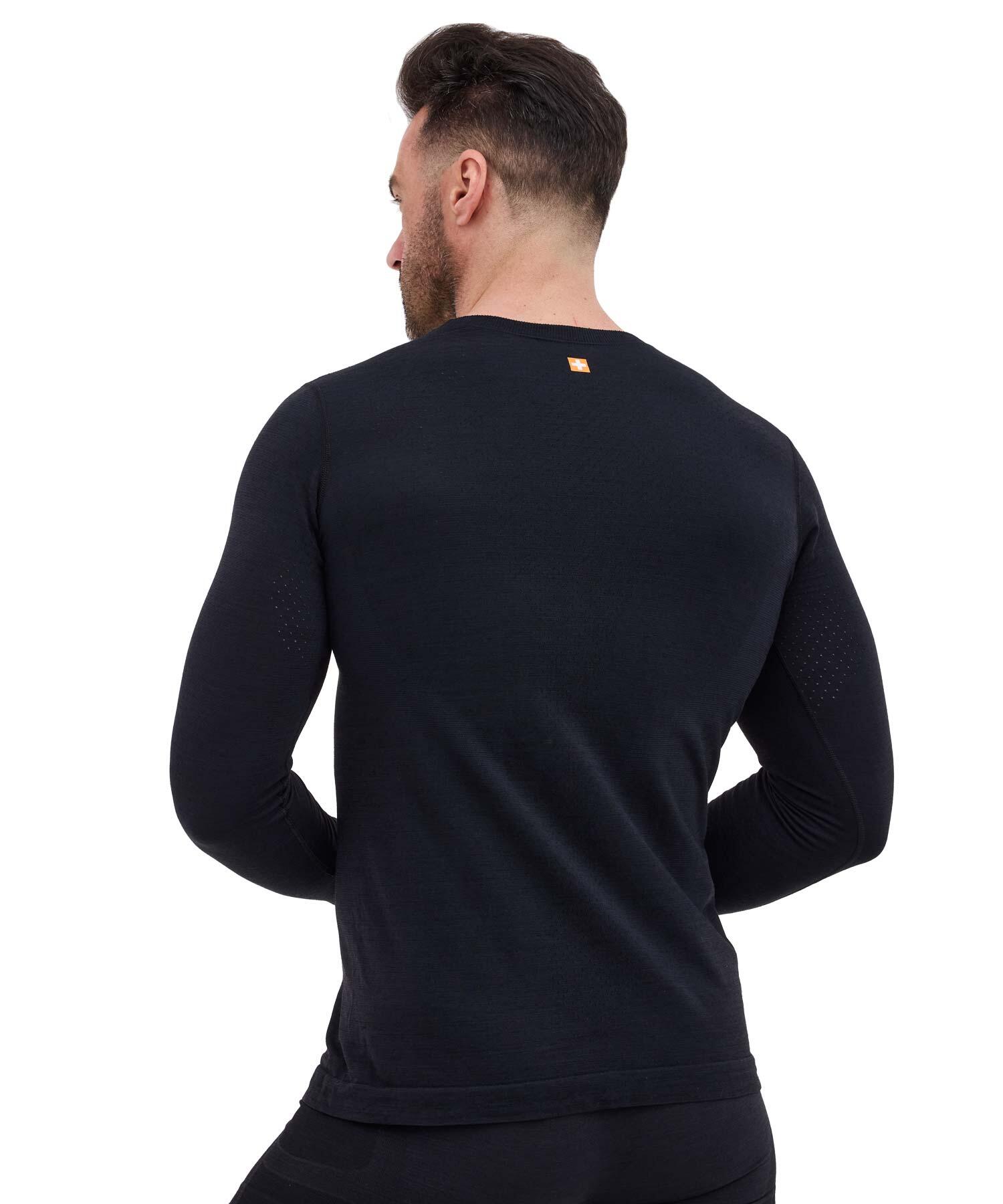 Koszulka męska z długim rękawem wełniana Brubeck OUTDOOR WOOL PRO 2/4