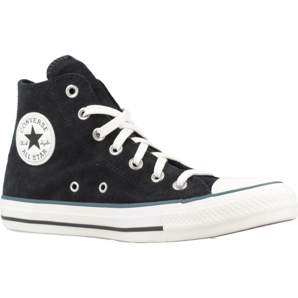 Baskets Converse Modèle Chuck Taylor All Star Contrast Suede Couleur Noir 5/5