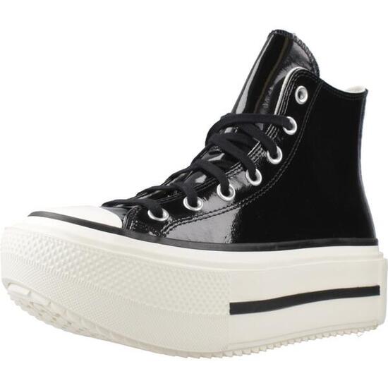 Zapatillas Converse Chuck Taylor All Star Lift Double, Negro, Unisexo