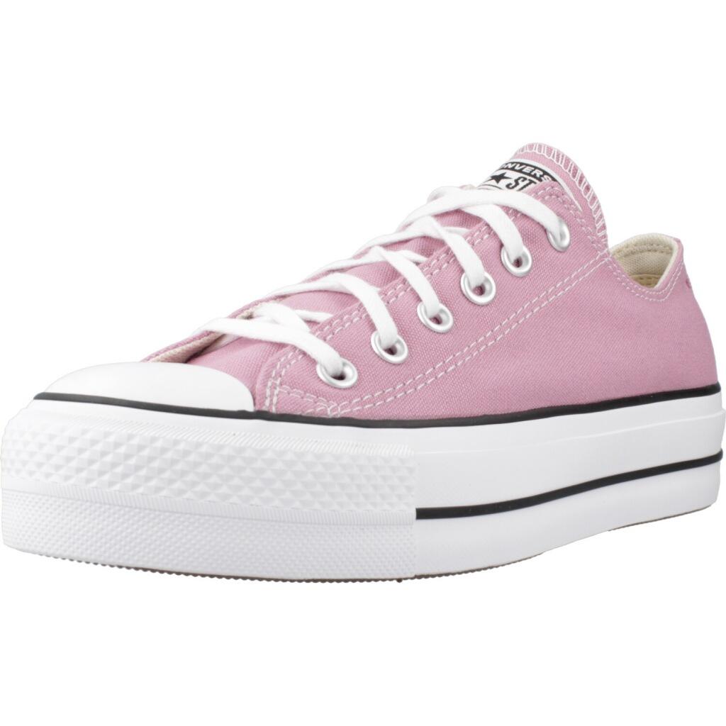 Converse - Baskets Converse Modèle Chuck Taylor All Star Lift Couleur Rose - Chaussures De Sport - Rose - Decathlon