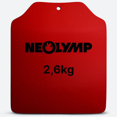 Extra gewichten voor gewichtsvest – platen 2,6 / 4 / 6,2 kg