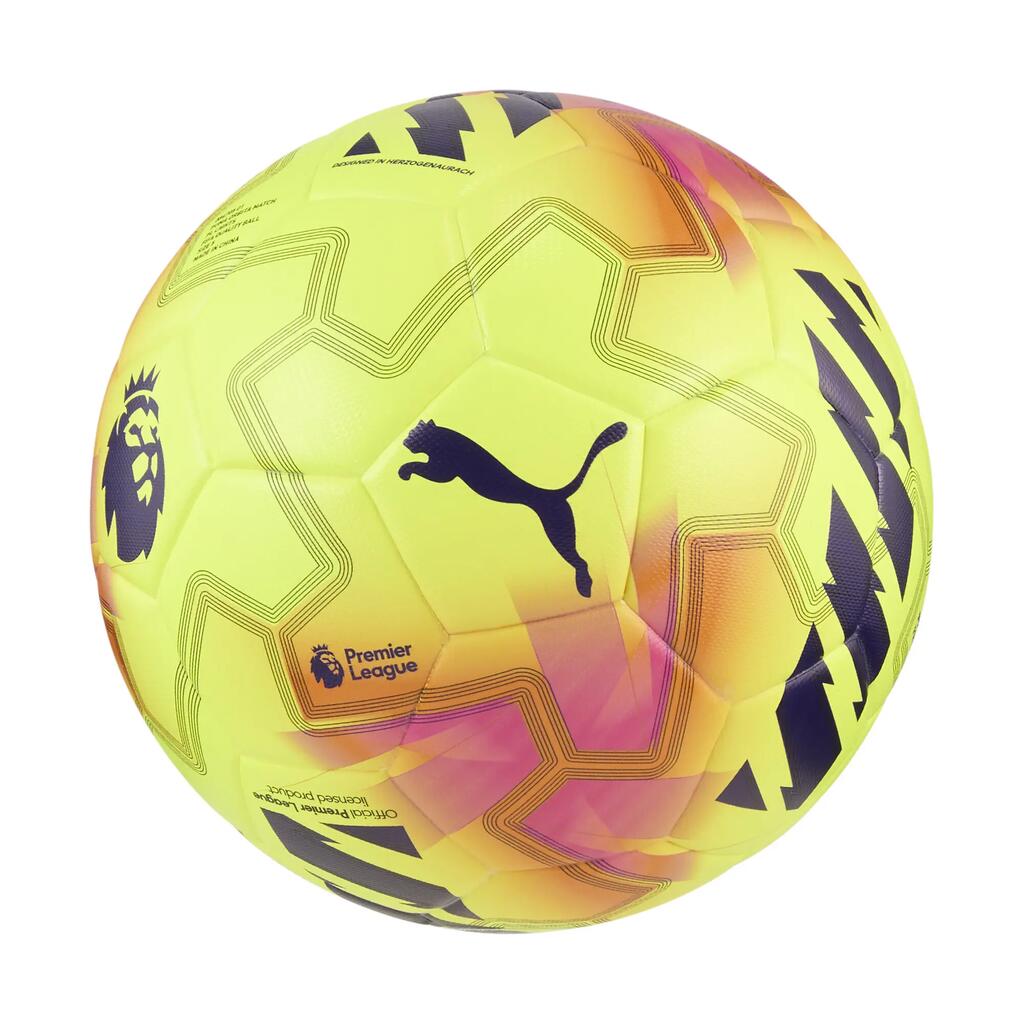 Ball Puma Orbita Match Pl Lights Fifa, Yellow, Unisex