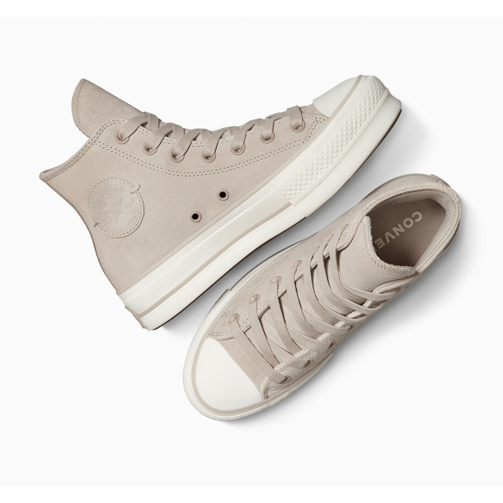 Scarpe da ginnastica Converse Chuck Taylor All Star Lift, Beige, Unisex 2/5