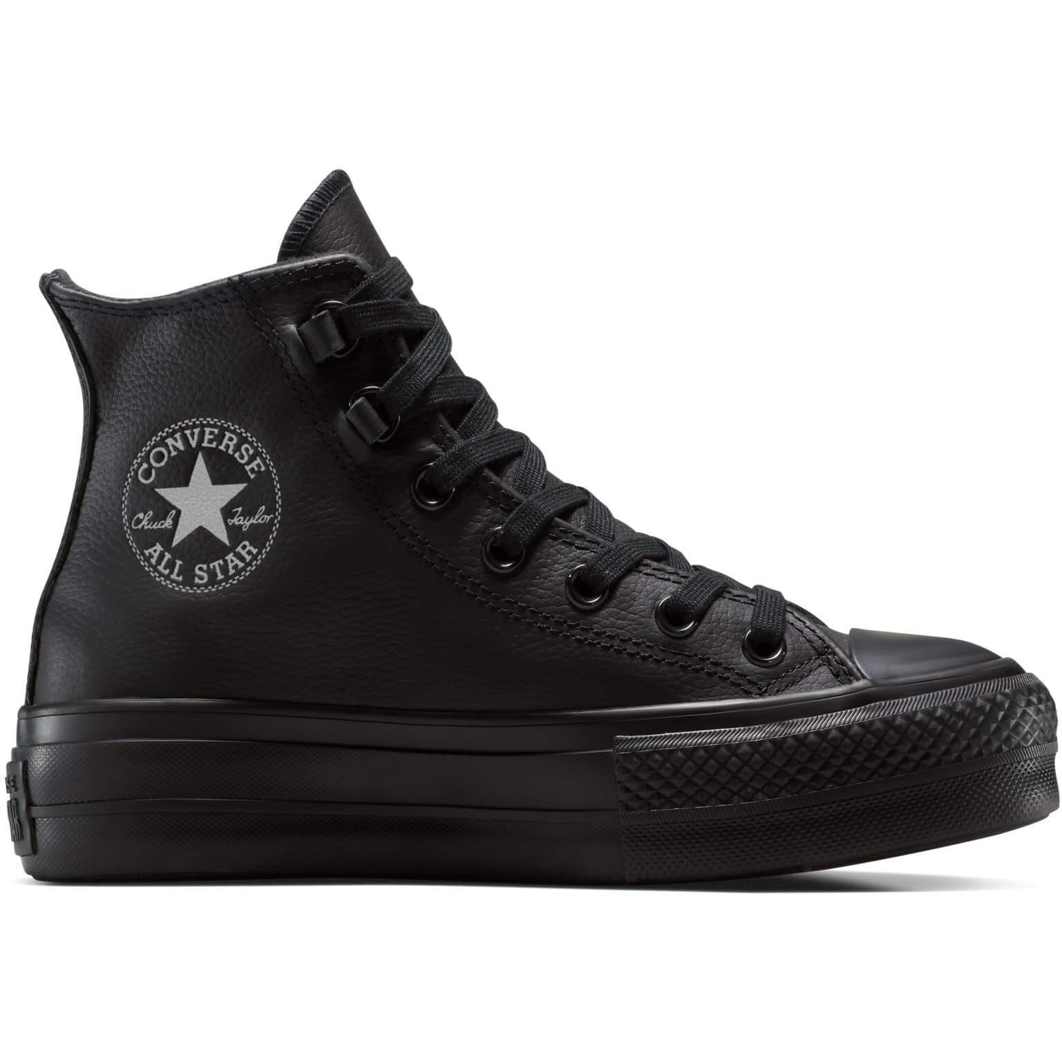 Converse - Baskets Converse Chuck Taylor All Star Lift, Noir, Unisexe - Chaussures De Sport - Noir - Decathlon