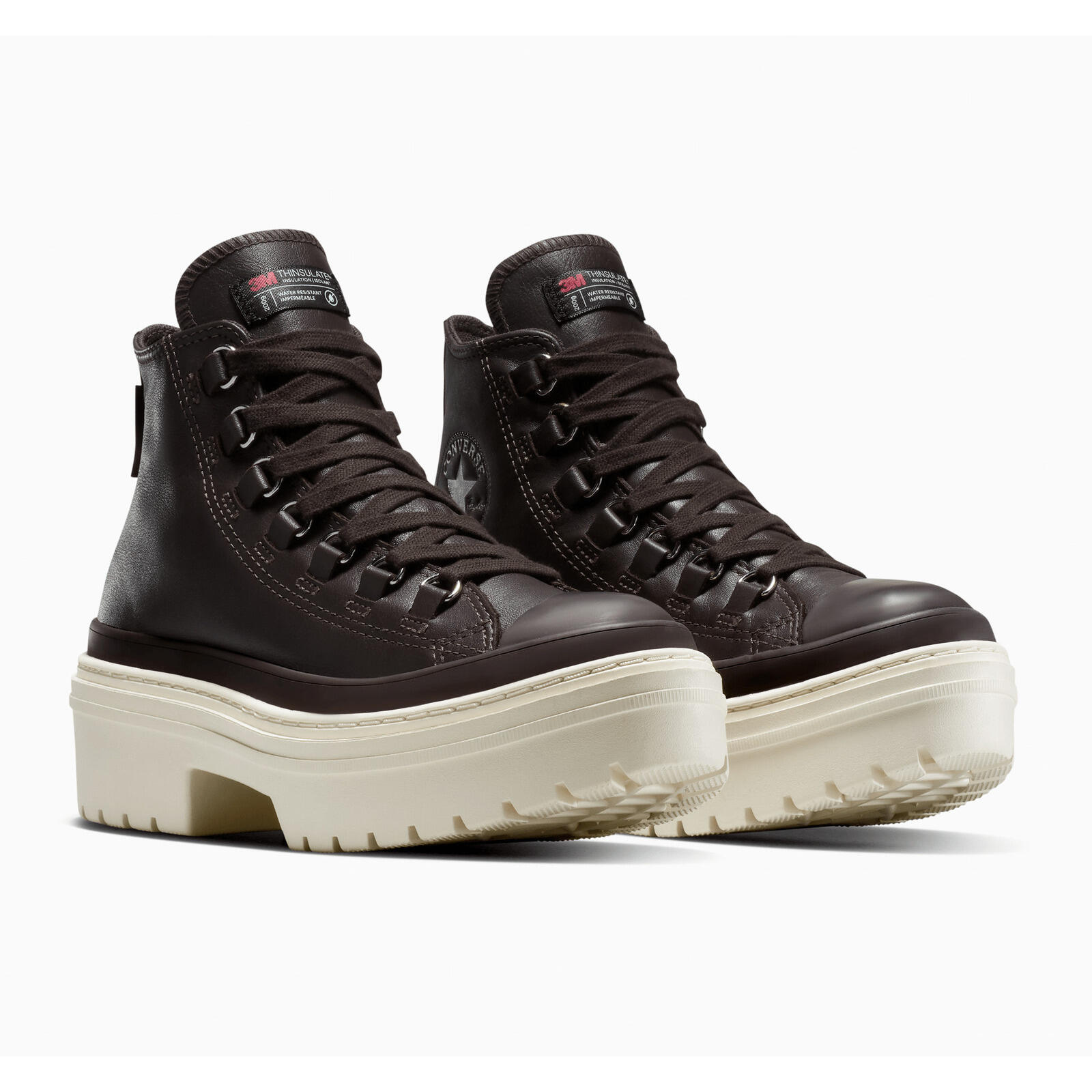 Baskets Converse Chuck Taylor As Lugged Heel, Marron, Unisexe 3/5