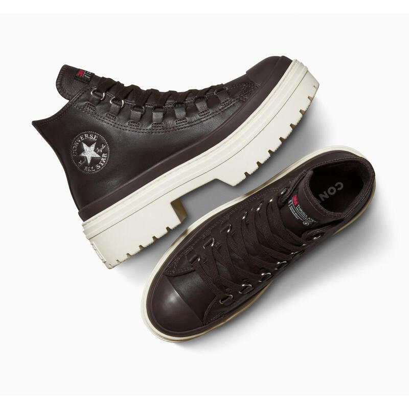Pantofi sport unisex Converse Chuck Taylor As Lugged Heel, Maro