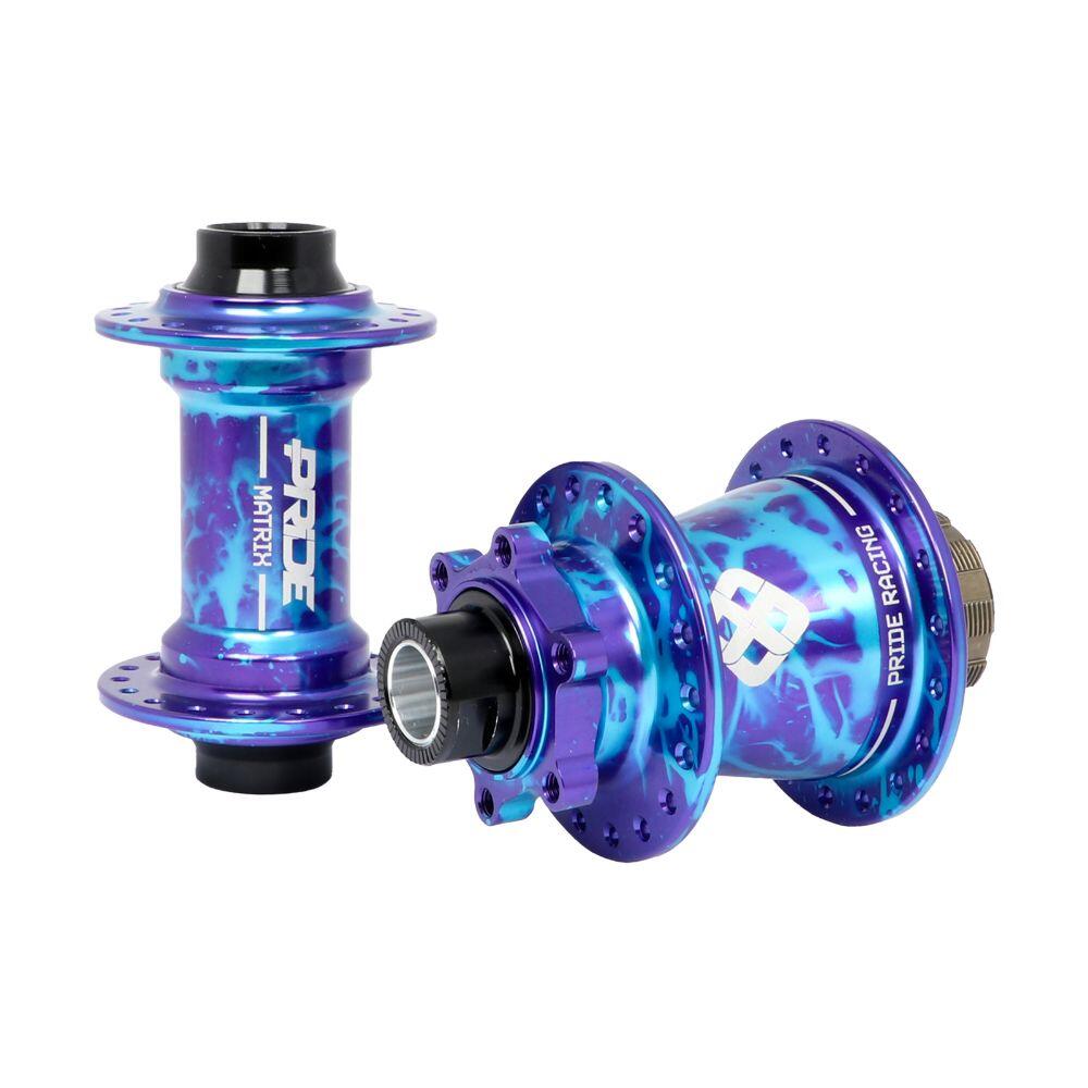 PRIDE RACING Mozzi Pride Matrix Splash Blu/Purple - 20/10mm - 36H - Fori - 36H