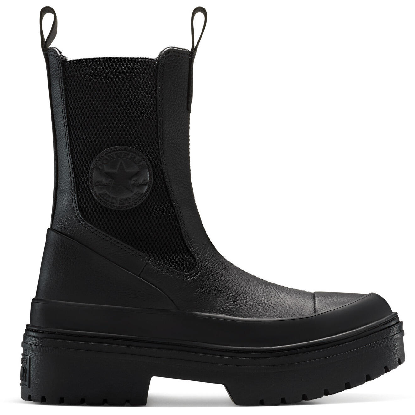 Ghete unisex Converse Chuck Taylor As Lugged Heel, Negru