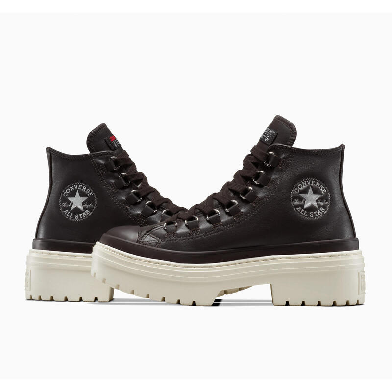 Pantofi sport unisex Converse Chuck Taylor As Lugged Heel, Maro