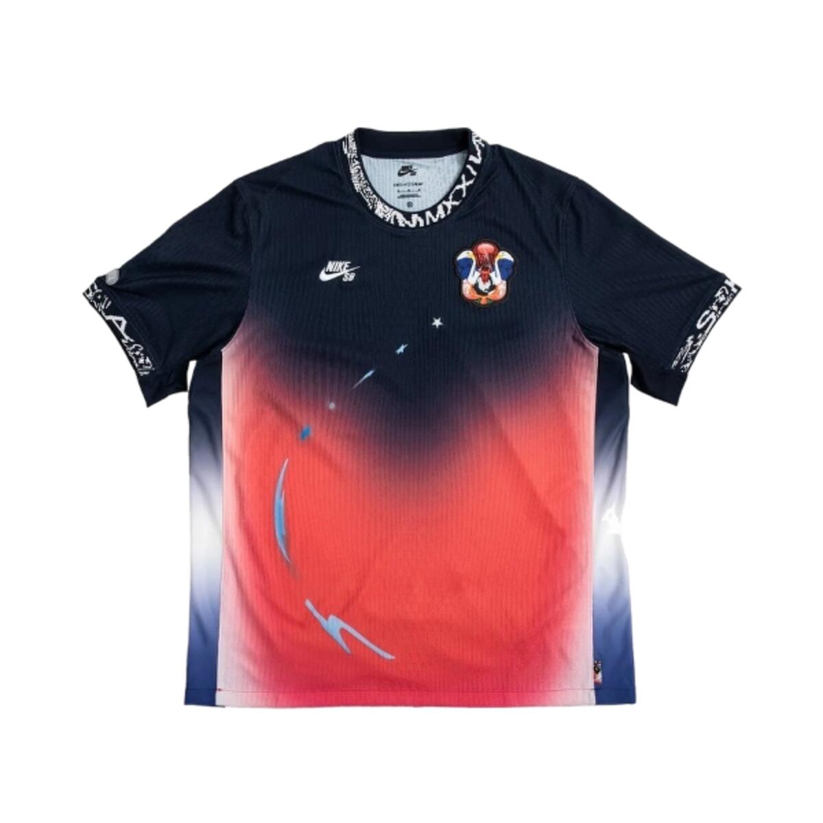Jersey  SB Olympics 2024 S/S Obsidian Bright Crimson