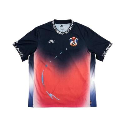 Jersey sb olympics 2024 s/s obsidian bright crimson