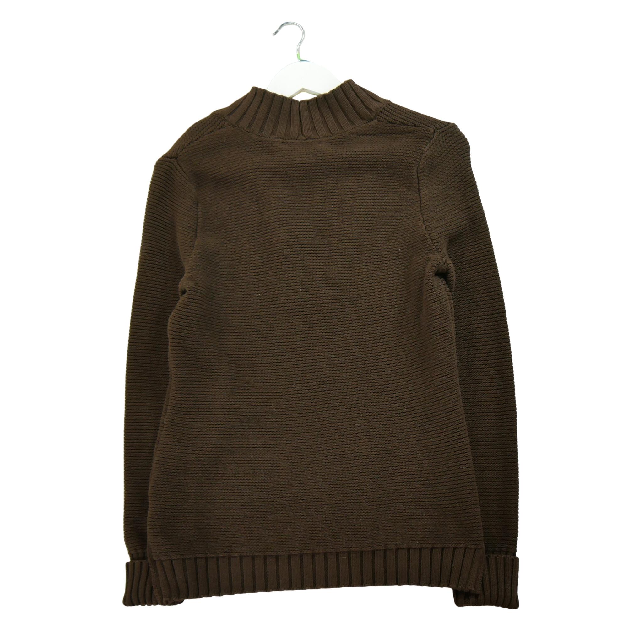 Reconditionné - Pull Femme Marron - Très Bon État 2/5