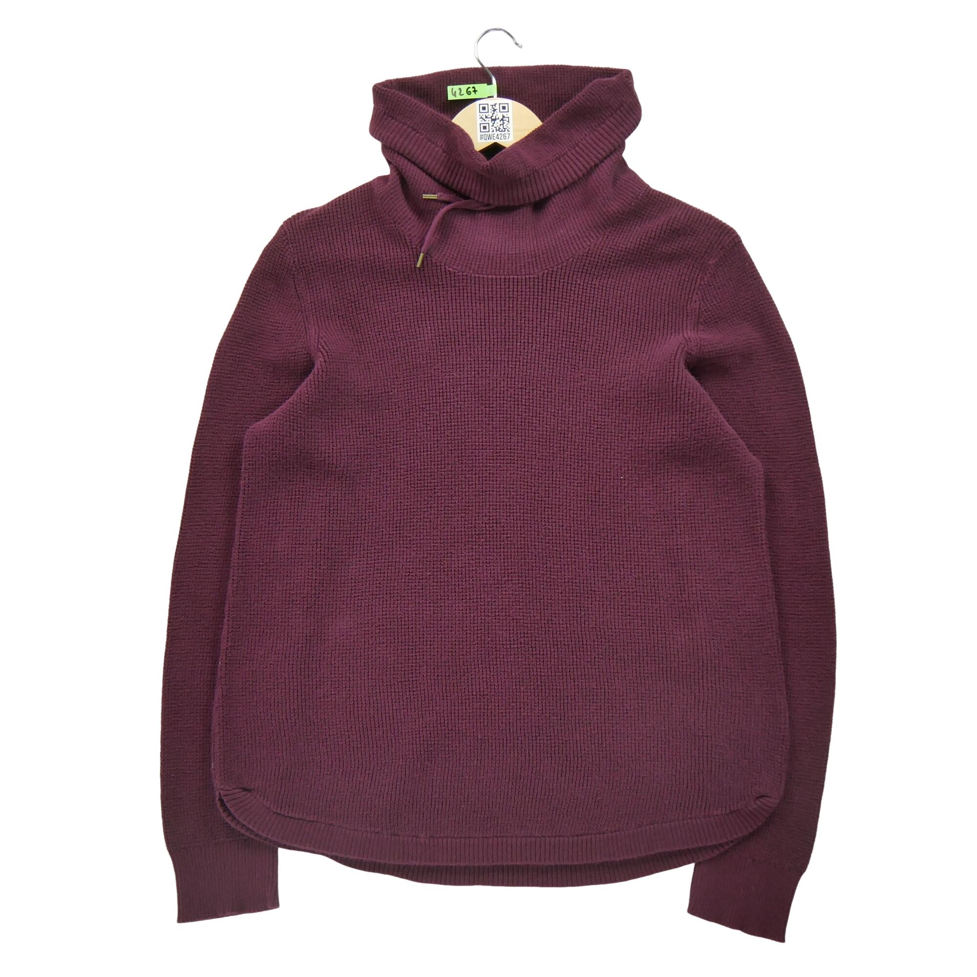 Ralph Lauren - Reconditionné - Pull Femme Bordeaux - Très Bon État - Sweat-shirt - Rouge - Decathlon