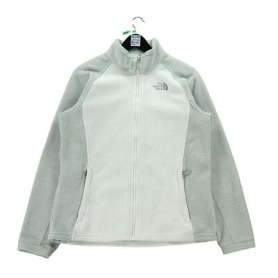 Tweedehands - dames tnf wit fleece jack - zeer goede staat