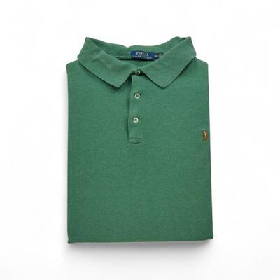 Second life - Kurzarm-Poloshirt Herren Grün - In gutem Zustand