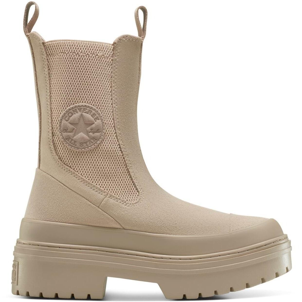 Ghete unisex Converse Chuck Taylor As Lugged Heel Nu, Bej