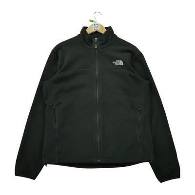 Second life - Herren TNF Schwarze Fleecejacke - In sehr gutem Zustand