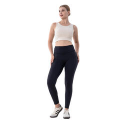 Leggings de Yoga pour Femmes, Pantalon de Yoga ajusté à taille haute, Noir. L