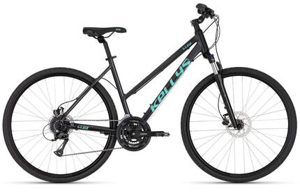 Kellys CLEA 90 Graphite Grey 28" Trapez Crossbike in Anthrazit