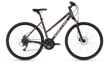 Kellys CLEA 90 Desert purple 28" Trapez Crossbike in Violett