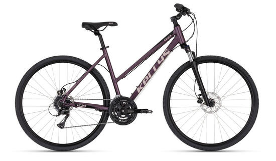 Kellys CLEA 90 Desert purple 28" Trapez Crossbike in Violett