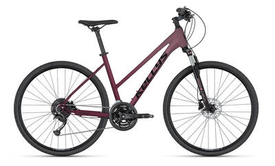 Kellys Pheebe 20 Rosy red 28&quot; Trapez Crossbike in Dunkelrot