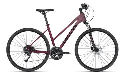 Kellys PHEEBE 20 Rosy red 28" Trapez Crossbike in Dunkelrot