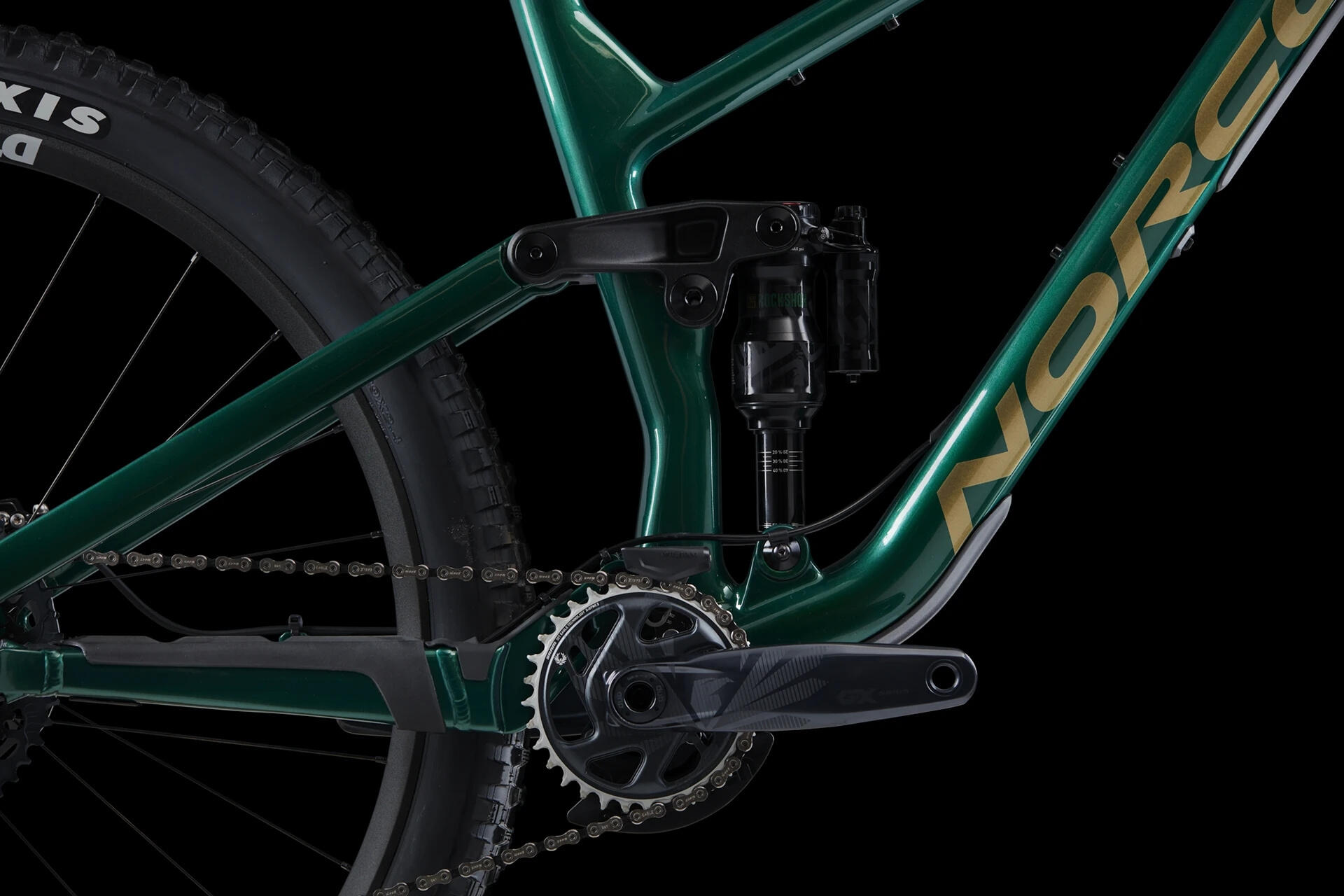 Norco SIGHT C1 Green/Copper 29" Diamant MTB Fully in Grün 5/6