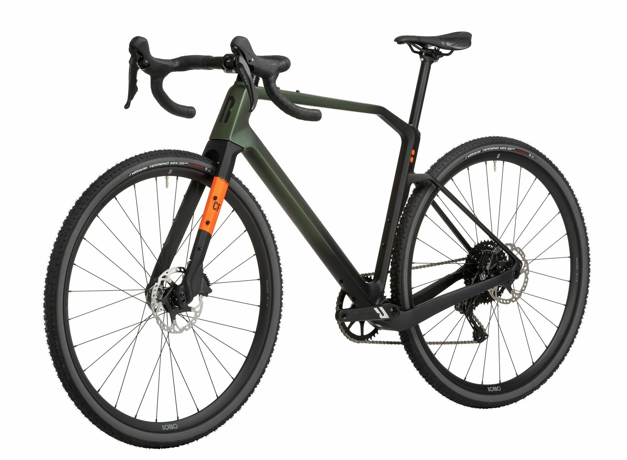 MYLC CF2 Gravel Plus Gravelbikes & Cyclocross Bikes in Green/Black 3/6