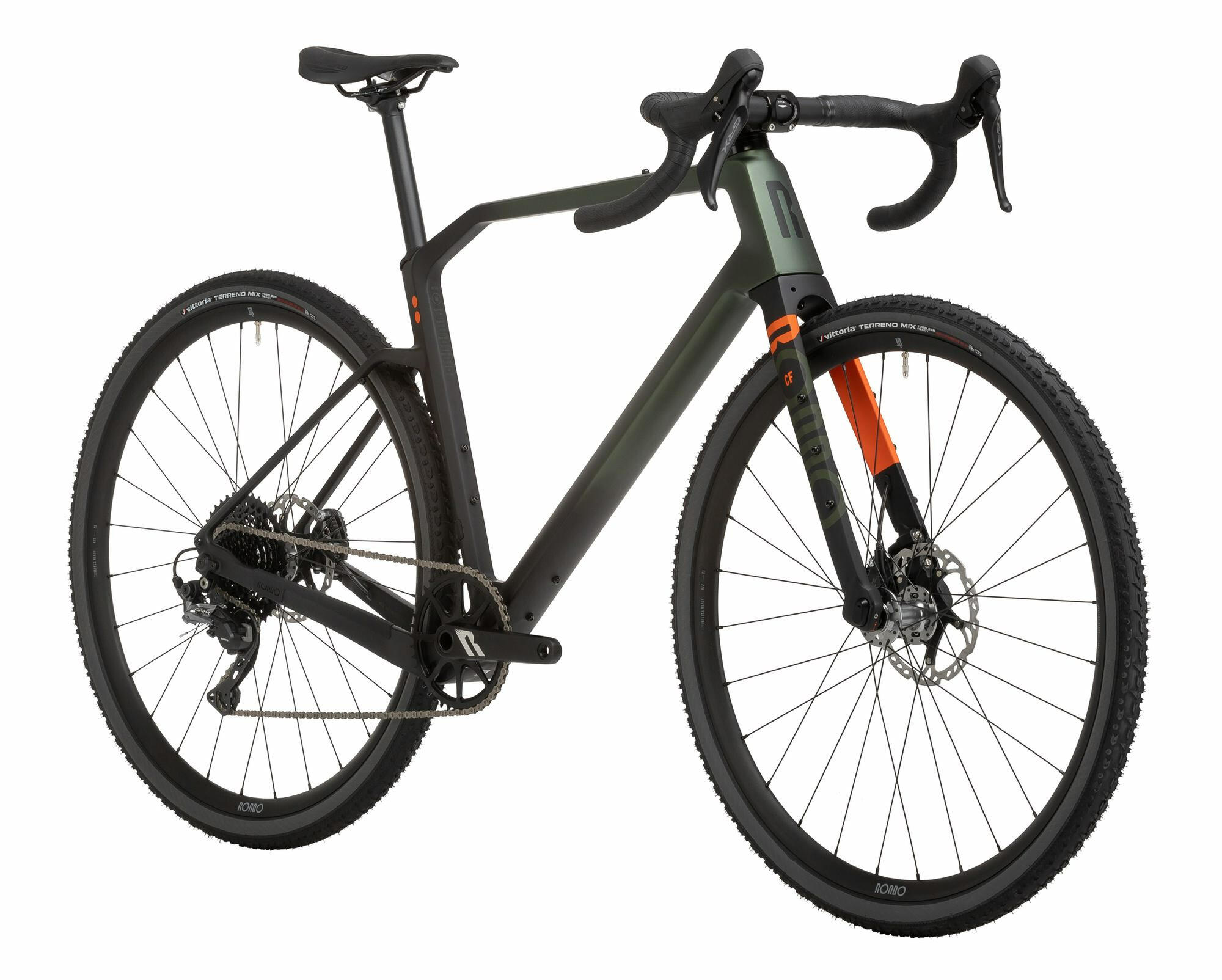MYLC CF2 Gravel Plus Gravelbikes & Cyclocross Bikes in Green/Black 2/6