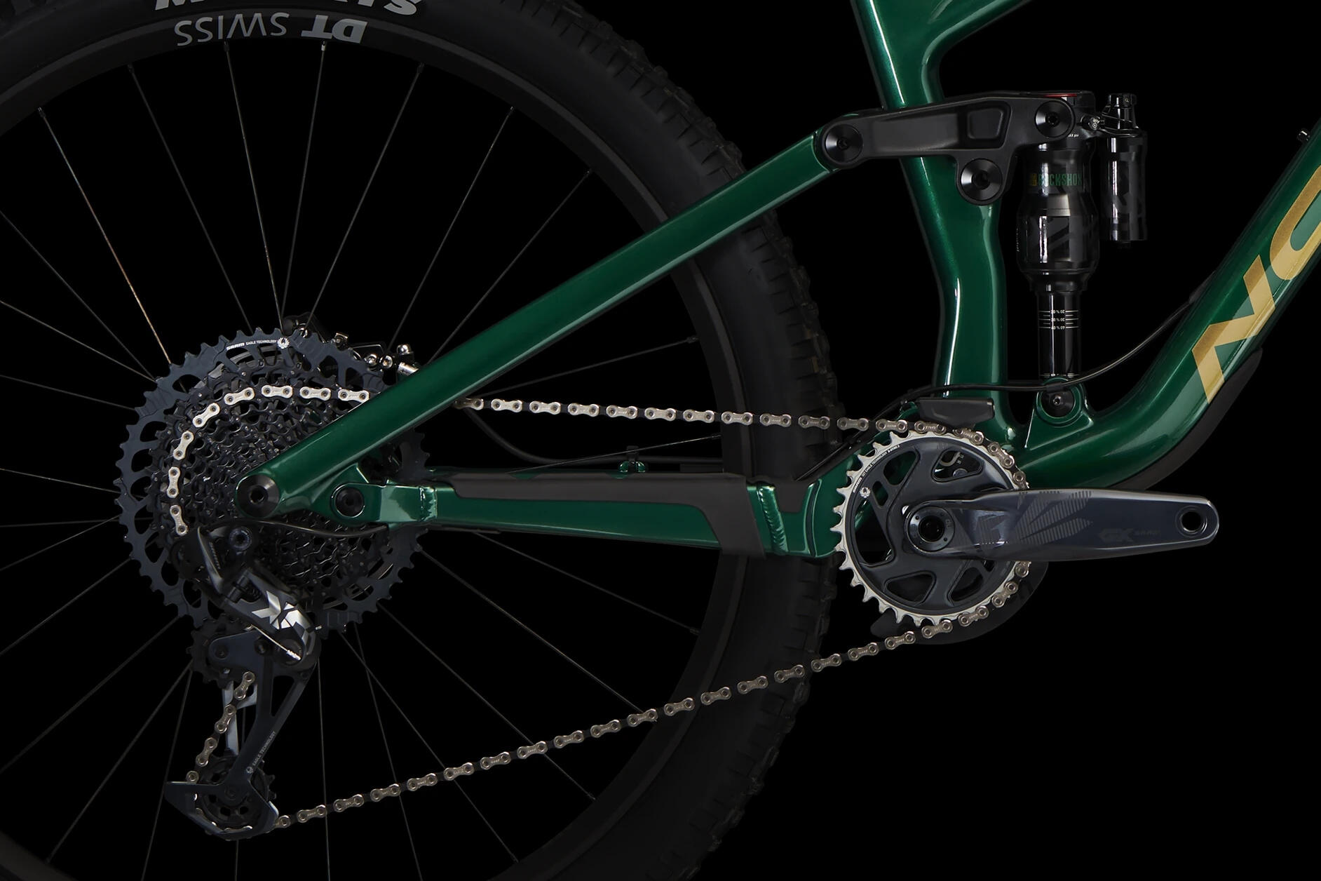 Norco SIGHT C1 Green/Copper 29" Diamant MTB Fully in Grün 4/6