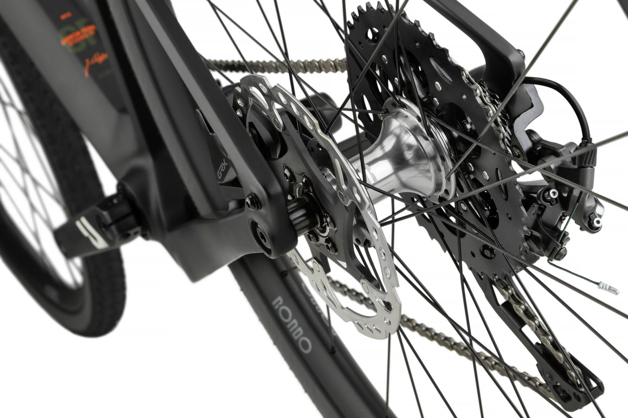 MYLC CF2 Gravel Plus Gravelbikes & Cyclocross Bikes in Green/Black 4/6