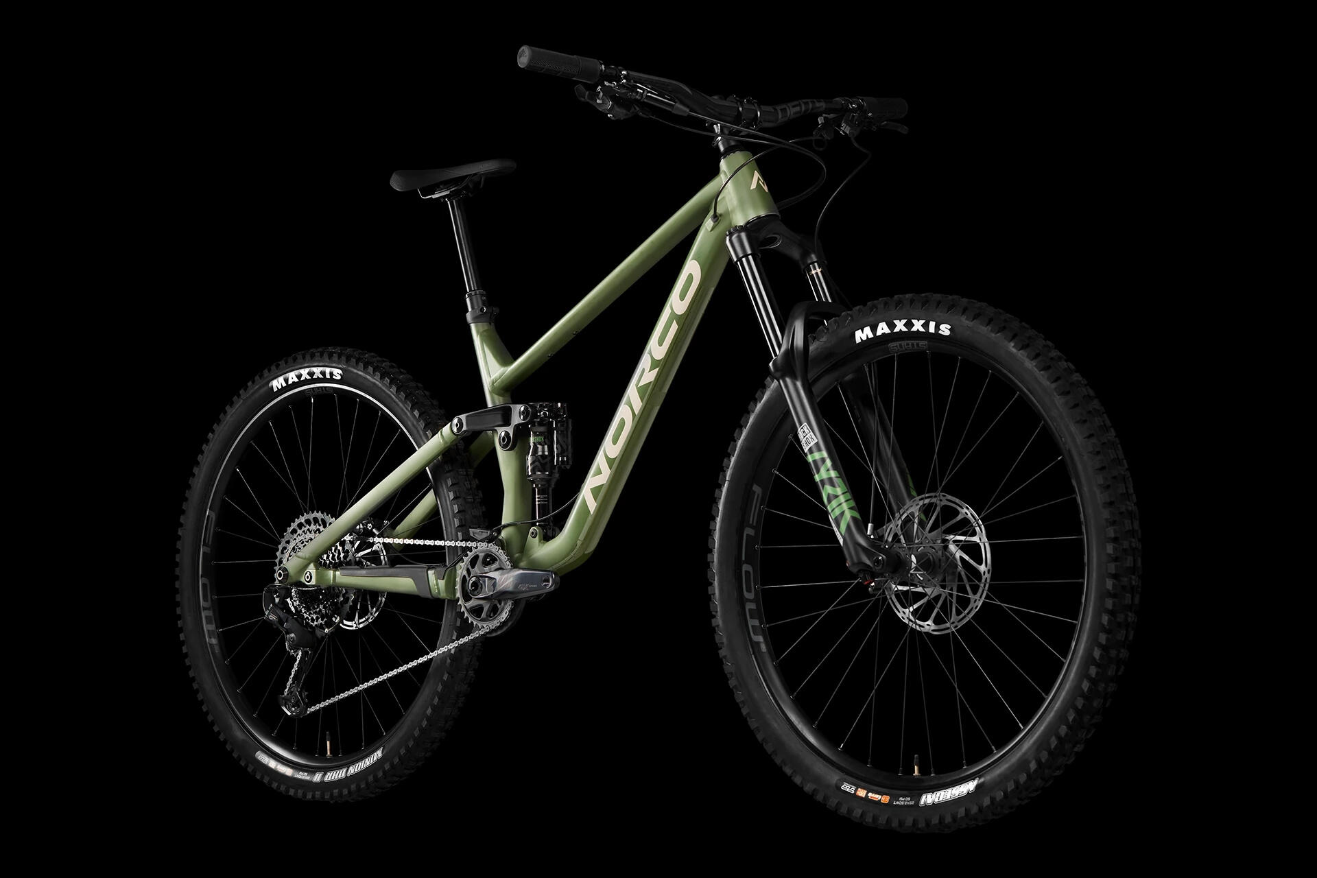 Norco SIGHT A1 Green/Grey 29" Diamant MTB Fully in Grün 2/6