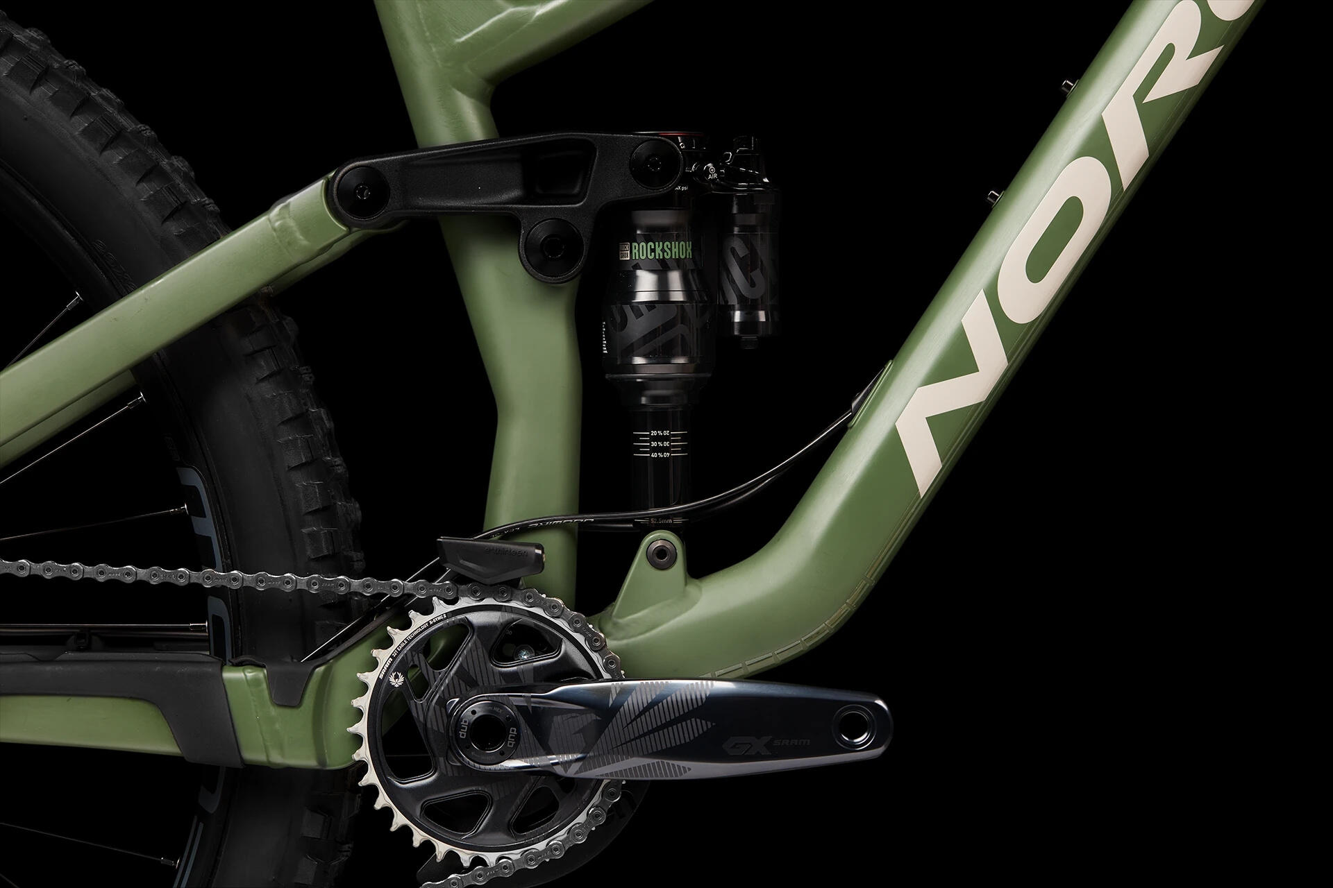 Norco SIGHT A1 Green/Grey 29" Diamant MTB Fully in Grün 6/6