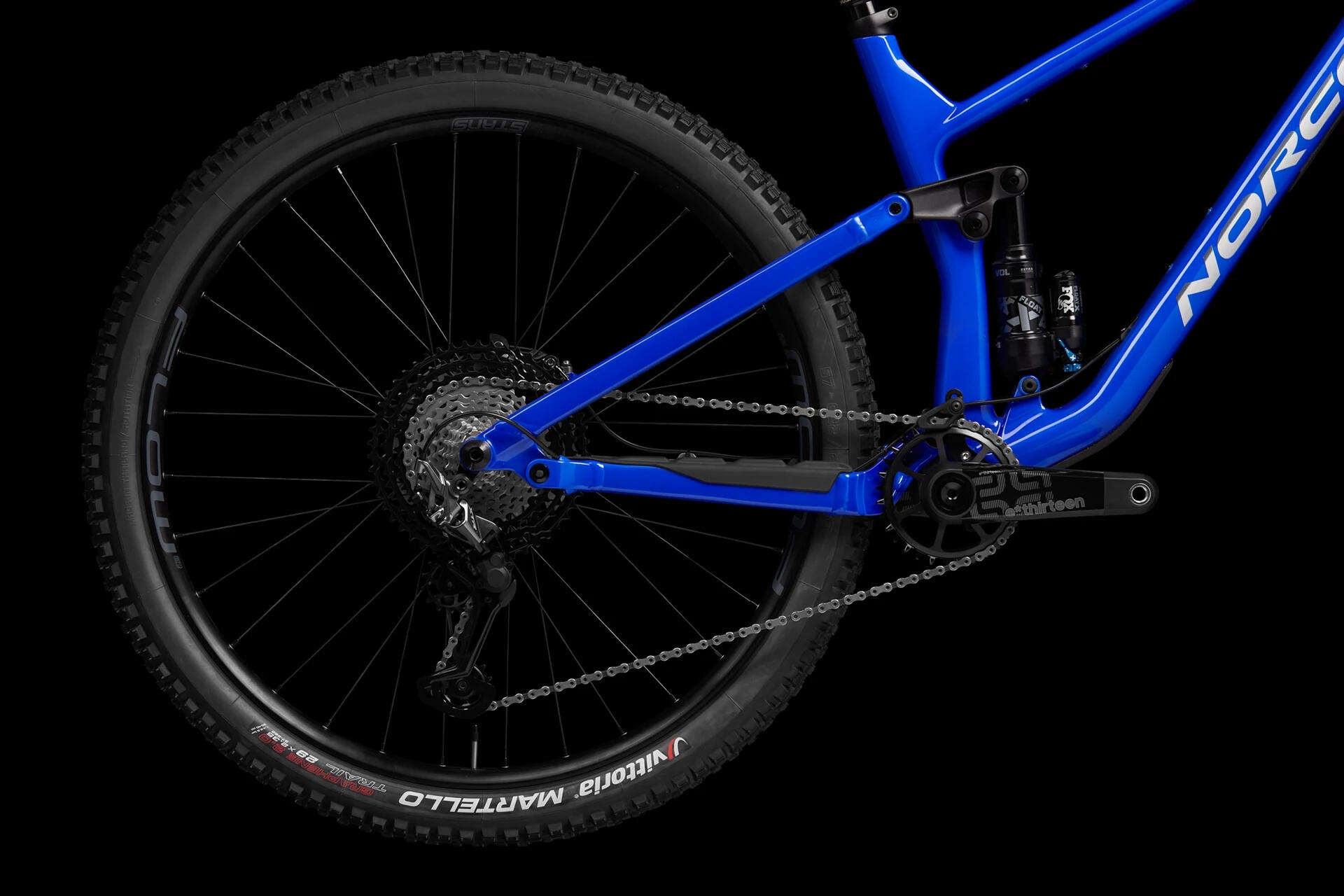 Norco OPTIC C1 Blue/Chrome 29" Diamant MTB Fully in Blau 5/6