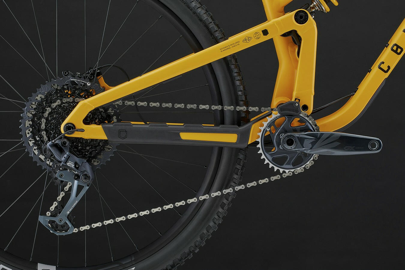 META V5 OHLINS EDITION MTB Fully in Yellow 3/6